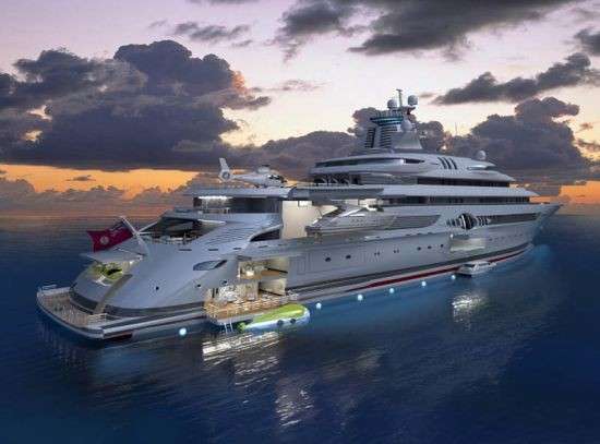 Blohm + Voss представила 120-метровую яхту