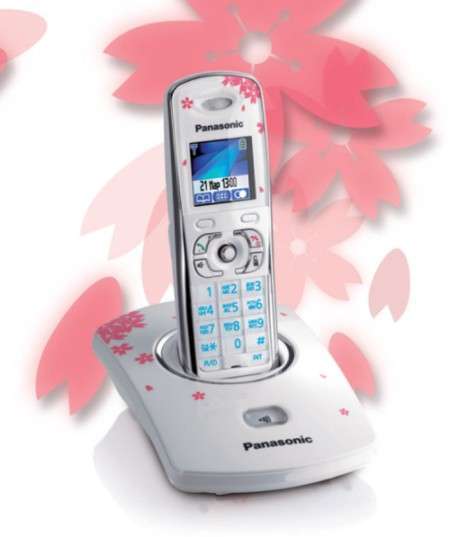 Panasonic выпустил DECT-телефон к 8 Марта