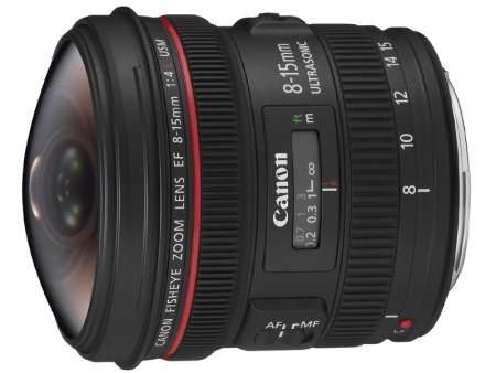 Canon EF 8-15mm f/4L Fisheye USM