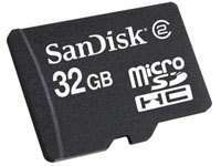 SanDisk microSDHC 32 Гб