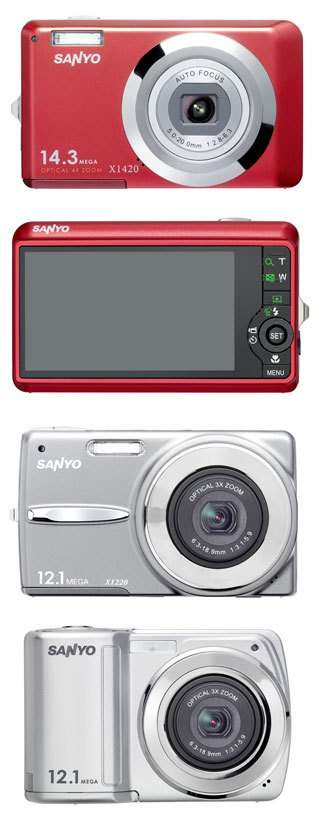 Sanyo X1420, X1220 и S122