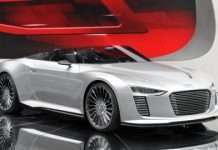 У Парижі дебютував концепт Audi e-Tron Spyder