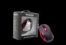 Prestigio випустила нову лазерну мишу з колекції Racer