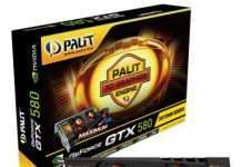 Palit випустив відеокарту GeForce GTX 580 з подвоєним обємом памяті