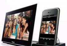 Panasonic анонсував фоторамку-докстанцию для iPhone