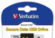 Verbatim випустила USB-диск з шифруванням