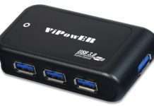 ViPowER VP-H1438 — супершвидкісний USB–хаб на 4 порти