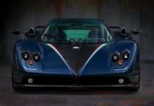 Pagani покаже новий суперкар Zonda Tricolore