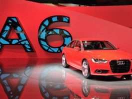 Audi представила на мотор-шоу в Детройті седан A6