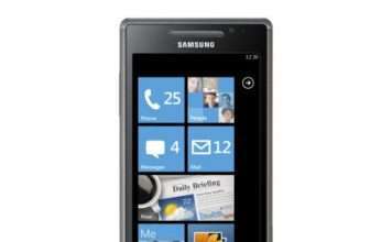 Omnia 7 — перший смартфон Samsung на базі Windows Phone 7