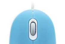 Миша кольору неба Genius ScrollToo 200B