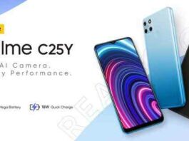 Realme c25y-новий найдешевший смартфон з камерою на 50 мп