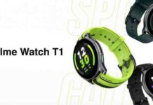 Realme представила новий смарт-годинник watch t1 з nfc і gps за ціною 110 доларів (4 фото)