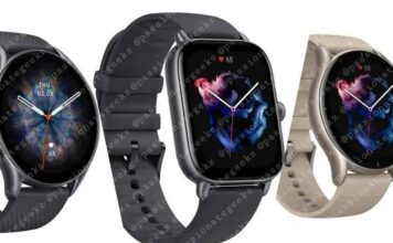 У мережу витекли характеристики, ціни і якісні зображення смарт-годин amazfit gtr 3, amazfit gtr 3 pro і amazfit gts 3