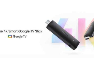 Realme 4k smart google tv stick: приставка у вигляді флешки з 2 гб озу, чотирьохядерним чіпом і google tv на борту за $53