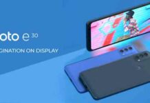 Анонс moto e30: 90-гц дисплей, 48-мп камера і батарея на 5000 маг за 9700 рублів