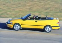 Шмель из Энн-Арбора: Saab 900SE Turbo Кабриолет – Юбилейный Желтый Секрет