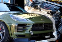 Porsche Macan перетворили на потужний дрифтовий автомобіль з двигуном Audi