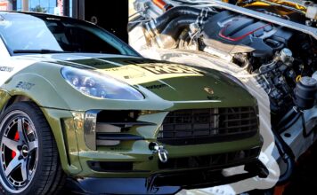 Porsche Macan Transforms into a Powerful Drift Machine with Audi Engine