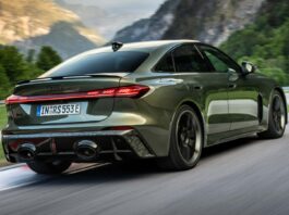 RS5 игнорирует вес. Вы уже точно не пропустите этот автомобиль