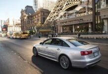 Технология светофоров Audi экономит время и топливо в Лас-Вегасе
